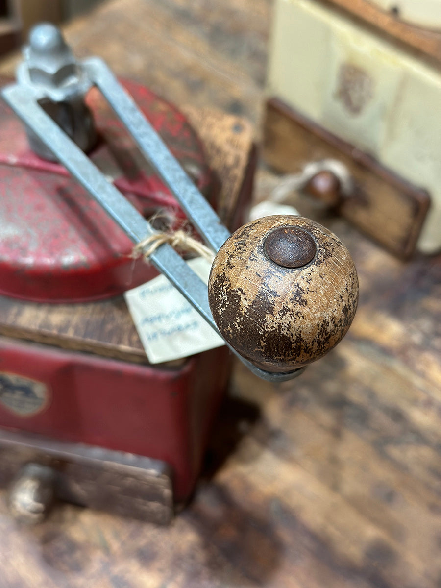 French Vintage Coffee Grinder - detail 1