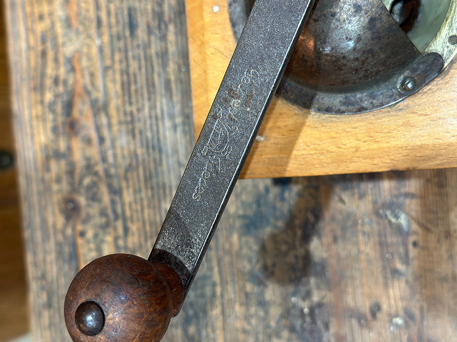 French Vintage Coffee Grinder - detail 1