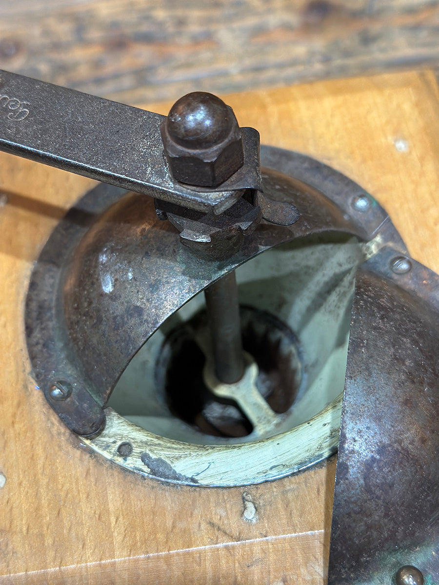 French Vintage Coffee Grinder - detail 3