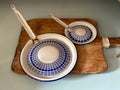 French Vintage Enamel Lid Set of Two - main image