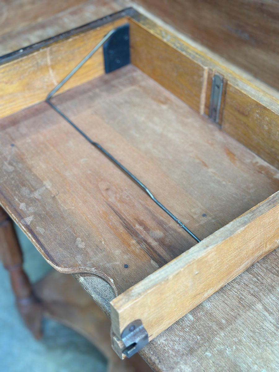 German Vintage Globe Wernicke Filing Cabinet Drawer - detail 3