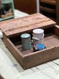 French Vintage Wooden Box - main image