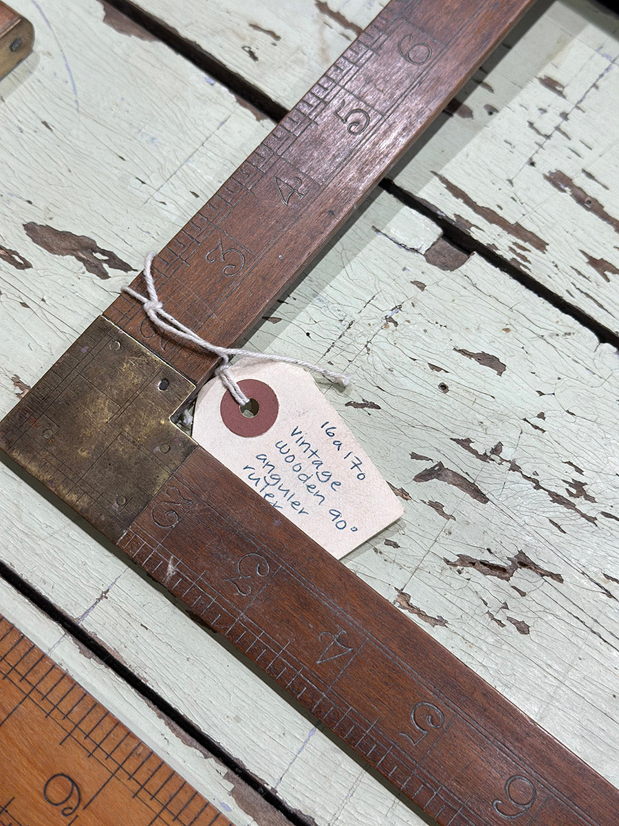 English Vintage Wooden Decorative Object - main image