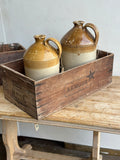 English Vintage Wooden Box - main image