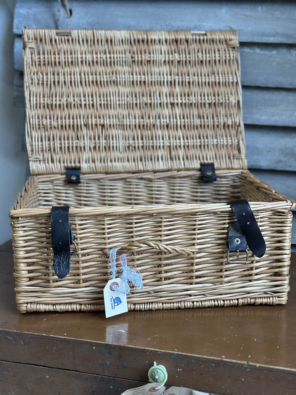 English Vintage Basket - detail 5