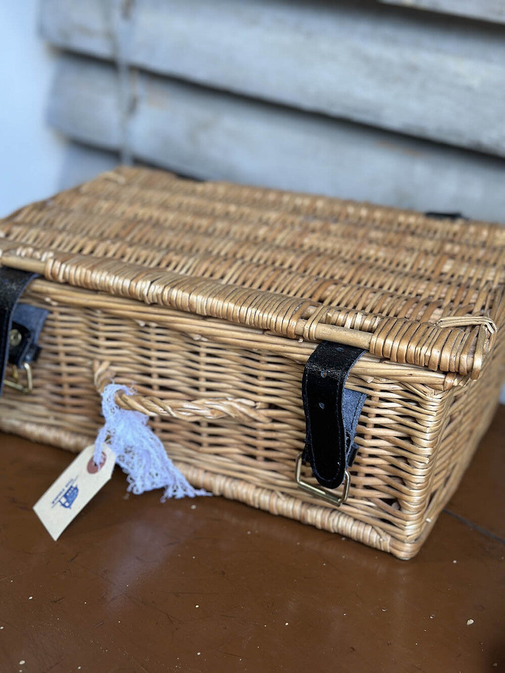 English Vintage Basket - detail 4