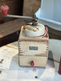 English Vintage Shabby Chic Coffee Grinder - main image