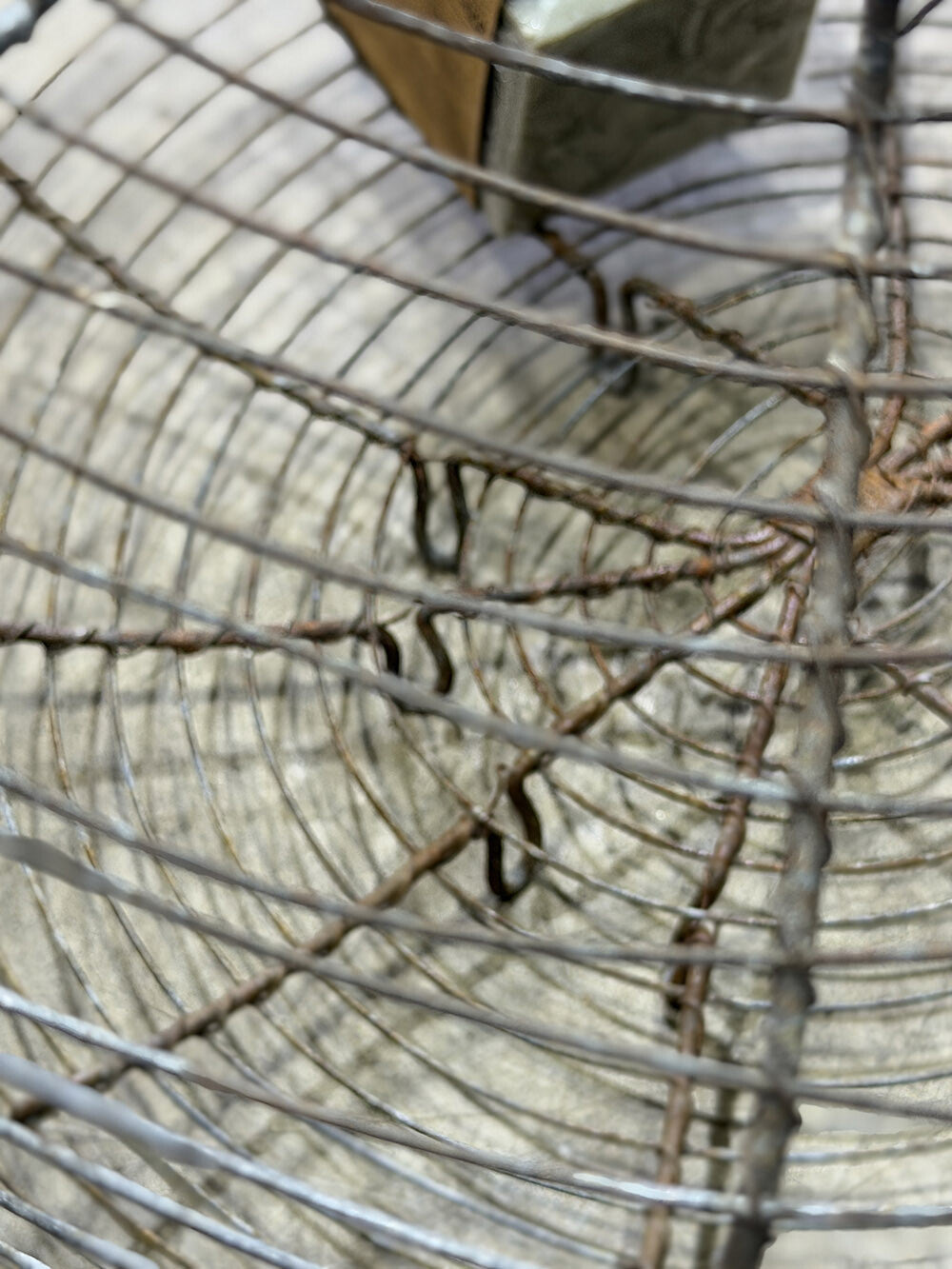 Small English Vintage Basket - detail 7