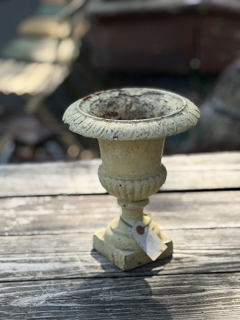 Small English Antique Iron Decorative Object - detail 2